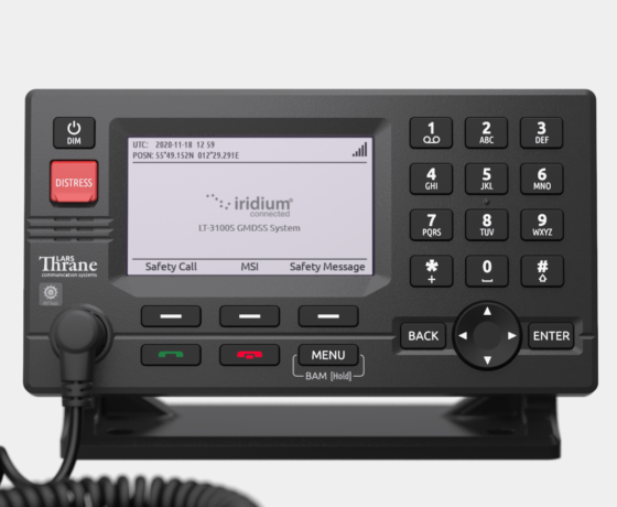 Bedienteil des Thrane LT-3100 Lars Thrane LT-3100 Iridium